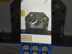 পিএলসি কন্ট্রোল দুই ইঞ্চি স্পাইরাল পাইপ নল প্রেসিং মেশিন বড় ফোর্স প্রশস্ত খোলা মাথা