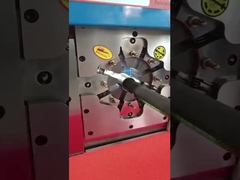 পিএলসি এসি পায়ের পাতার মোজাবিশেষ ক্রিমিং মেশিন পাতলা মাথা হাইড্রোলিক সোয়াজিং মেশিন 15 সেট CBK-120