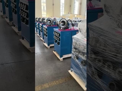 200 পিসি / ঘন্টা রাবার পায়ের পাতার মোজাবিশেষ Crimping মেশিন নির্ভরযোগ্য কর্মক্ষমতা সঙ্গে 600T Crimping শক্তি