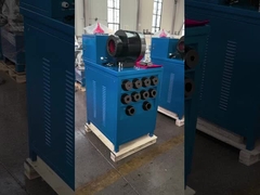 200 পিসি / ঘন্টা রাবার পায়ের পাতার মোজাবিশেষ Crimping মেশিন নির্ভরযোগ্য কর্মক্ষমতা সঙ্গে 600T Crimping শক্তি