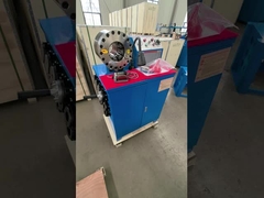 200 পিসি / ঘন্টা রাবার পায়ের পাতার মোজাবিশেষ Crimping মেশিন নির্ভরযোগ্য কর্মক্ষমতা সঙ্গে 600T Crimping শক্তি