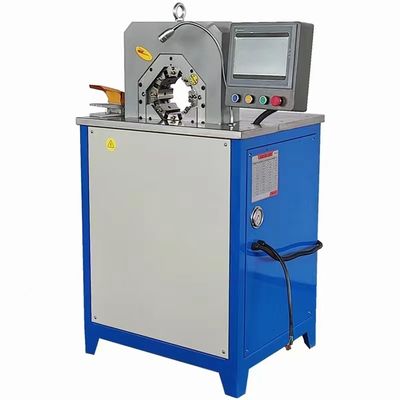 ভালো দাম 6mm হোস প্রেসিং মেশিন PLC 4kw হাইড্রোলিক হোস প্রেস CBK-51B অনলাইন