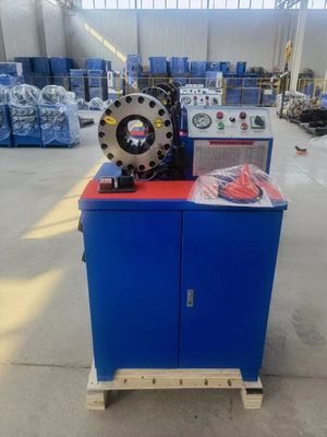 3KW ব্রেক হোস ক্রিমিং মেশিন 600t পাইপ ক্রিমিং200 Pcs/H 6-51mm 51BY অন সেফ