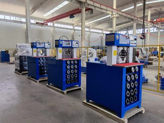 ভালো দাম 3 ইঞ্চি এয়ার কন্ডিশনিং হোস ক্রিমপার 5.5KW CNC কন্ট্রোল বিগ পাওয়ার CBK-120 অনলাইন