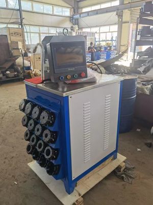 ভালো দাম 3 ইঞ্চি 5.5kw হাইড্রোলিক পাইপ ক্ল্যাম্প প্রেসিং মেশিন 4kw CBK-120 অনলাইন
