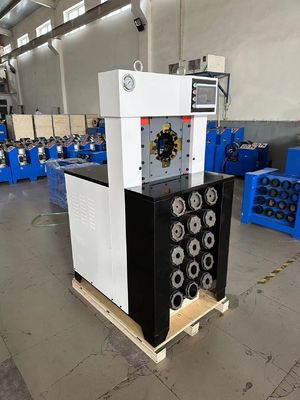 ভালো দাম 1250 কেজি ক্ষমতা এসি পায়ের পাতার মোজাবিশেষ Crimping মেশিন জন্য Crimping পরিসীমা 6-76mm অনলাইন