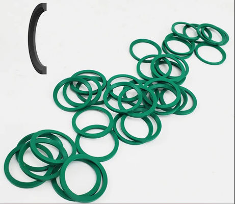 30N/mm FFKM DIN 3869 ED-RING 21 তেল গ্যাস ক্ষেত্র সিলিং রাবার O রিং কালো রঙ