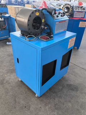 ভালো দাম 6-51 মিমি বড় শক্তি 4 কিলোওয়াট 500 টুকরা প্রতি ঘন্টা পোর্টেবল পায়ের পাতার মোজাবিশেষ Crimping মেশিন / হাইড্রোলিক পায়ের পাতার মোজাবিশেষ Crimper অনলাইন