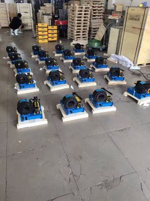 ভালো দাম 320*380*280mm 1 ইঞ্চি 7 ডাইস ম্যানুয়াল পায়ের পাতার মোজাবিশেষ Crimping মেশিন সহজ অপারেশন এবং রক্ষণাবেক্ষণ / পায়ের পাতার মোজাবিশেষ Crimper অনলাইন