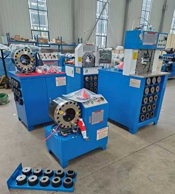 DX68 হাইড্রোলিক পায়ের পাতার মোজাবিশেষ ক্রিম্পার, 315 বার তেল পাম্প চাপ, 220v/240v/380v/415v ভোল্টেজ বিকল্প এবং 10 ডাইস