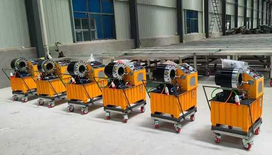 দক্ষ DX68 হাইড্রোলিক পায়ের পাতার মোজাবিশেষ ক্রিম্পার, ৬-৫১ মিমি ক্রিম্পিং পরিসীমা, ২ ইঞ্চি ক্ষমতা এবং দক্ষ পায়ের পাতার মোজাবিশেষ প্রেস করার জন্য ১০টি ডাইস