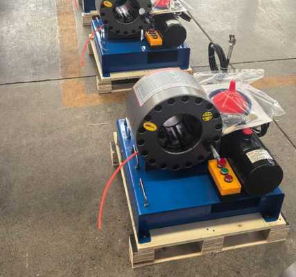 ভালো দাম 12V/24V Automatic Hydraulic Hose Crimping Machine with 600T Force, 0.01mm Accuracy, and 30MPa Pressure অনলাইন