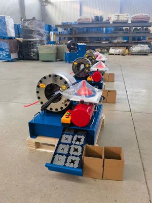 ভালো দাম 12v 24v হাইড্রোলিক লাইন ক্রিমিং মেশিন 4 স্তর এসি পায়ের পাতার মোজাবিশেষ Crimper উচ্চ কনফিগারেশন অনলাইন