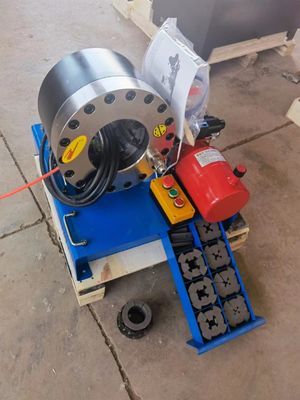 51cz 12V পায়ের পাতার মোজাবিশেষ Crimper উচ্চ চাপ 6mm পোর্টেবল হাইড্রোলিক পায়ের পাতার মোজাবিশেষ ক্রিমিং মেশিন
