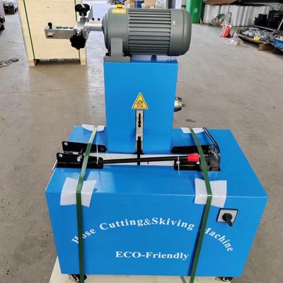 ভালো দাম 350mm*2.8mm স্বয়ংক্রিয় পায়ের পাতার মোজাবিশেষ কাটা এবং 2850 RPM মোটর সহ স্কিভিং মেশিন অনলাইন