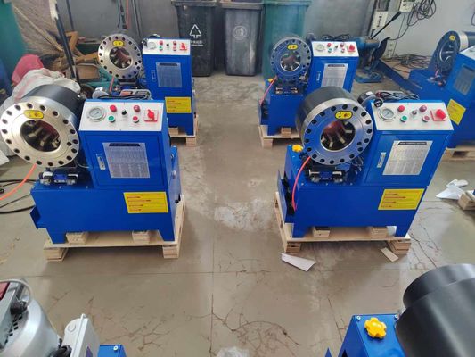 ভালো দাম 2 ইঞ্চি 6-51 মিমি 10 ডাইস DX68 নল Crimping মেশিন সিএনসি কন্ট্রোল সিস্টেম অনলাইন