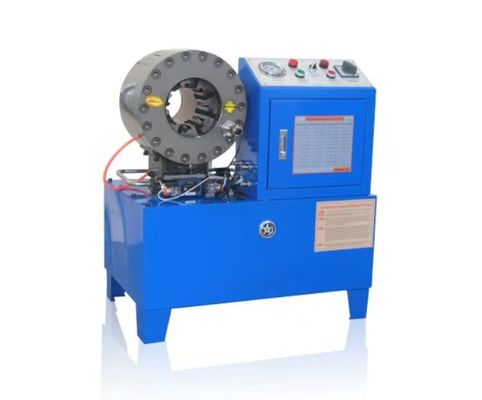 2 ইঞ্চি 10 ডাইস DX68 পায়ের পাতার মোজাবিশেষ Crimping মেশিন পায়ের পাতার মোজাবিশেষ Crimper দক্ষতা