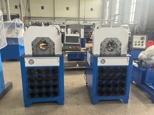 2 ইঞ্চি পিএলসি 5.5kw হাইড্রোলিক নল প্রেসিং মেশিন 4kw হাইড্রোলিক ফিটিং প্রেস বিগ এলকবো CBK-51B