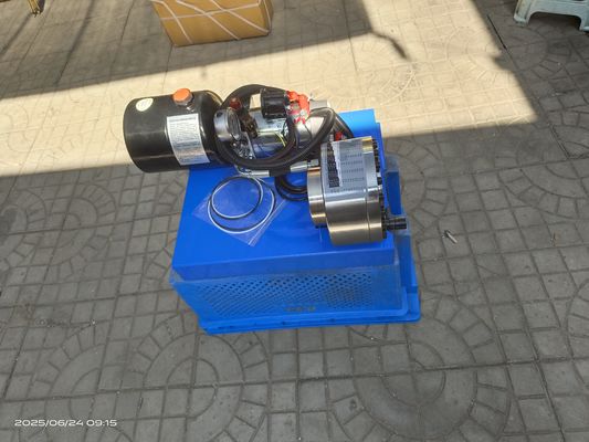 12V / 24V 7 ডাইস ব্লু রঙের গাড়ি লোডিং 1 ইঞ্চি ব্রেইটেড নল ক্র্যাম্পার ব্যাটারি ড্রাইভ হাইড্রোলিক নল প্রেস মেশিন 6-25mm