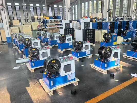 ডিএক্স৬৮ নল ক্রাম্পিং মেশিন ৬-৫১ মিমি ২ ইঞ্চি হাইড্রোলিক ক্রাম্পার