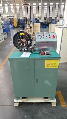 ভালো দাম 600T রাবার পায়ের পাতার মোজাবিশেষ Crimping মেশিন 6-51mm 220V-415V অনলাইন