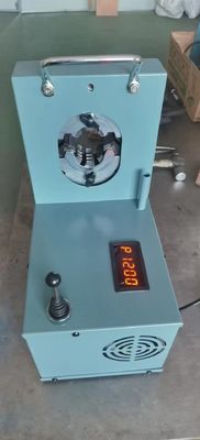 ডিসপ্লে কন্ট্রোল সহ 220 ভোল্ট DN15 ব্লু এসি নল ক্রাম্পিং মেশিন