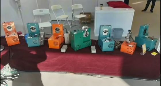 ৫/৮ ইঞ্চি অটোমোটিভ টিউবগুলির জন্য ১২০০ ওয়াট ২২০ ভোল্ট এসি নল ক্রিম্পিং মেশিন