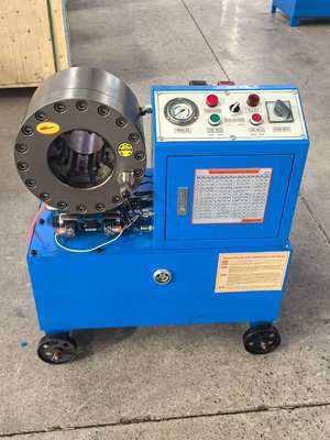 ভালো দাম ২ ইঞ্চি ১০ ডাইস মোবাইল পায়ের পাতার মোজাবিশেষ ক্রাইম্পিং মেশিন, ৬০০ টন ক্রাইম্পিং ফোর্স এবং প্রতি ঘন্টায় ২০০ পিস উৎপাদন ক্ষমতা অনলাইন