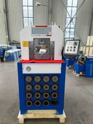 ভালো দাম 3 Inch Hydraulic Hose Crimping Machine with 1000T Crimping Force 31.5MPA Rated Pressure and 6-76mm Crimping Range অনলাইন