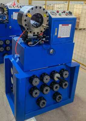 ভালো দাম 2 ইঞ্চি হাইড্রোলিক পায়ের পাতার মোজাবিশেষ Crimping মেশিন সঙ্গে দ্রুত পরিবর্তন ছাঁচ টুল এবং 10 বহুমুখী Crimping জন্য Dies অনলাইন