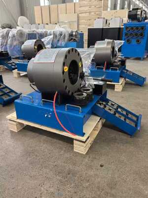 ভালো দাম হাই-ইফিসিয়েন্সি 600T ম্যানুয়াল নল ক্রাম্পিং মেশিন হাইড্রোলিক অ্যাপ্লিকেশনের জন্য 6-51 মিমি ক্রাম্পিং রেঞ্জ সহ অনলাইন