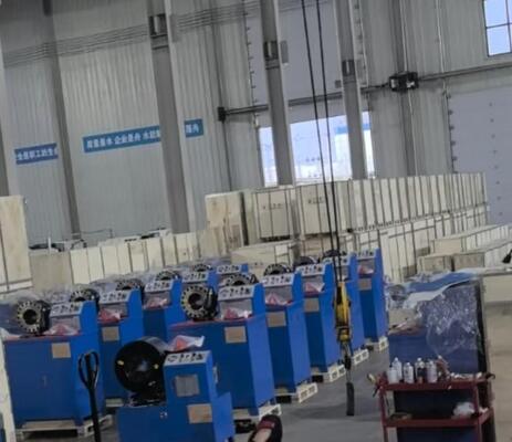 ভালো দাম 2 ইঞ্চি 600T ক্রিম্পিং ফোর্স রাবার হোস ক্রাইম্পিং মেশিন 0.01 মিমি নির্ভুলতা এবং হাইড্রোলিক হোস ক্রিম্পারের জন্য 6-51 মিমি পরিসর অনলাইন