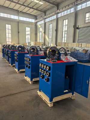 ভালো দাম 600T ক্রimpিং ফোর্স রাবার হোস ক্রimpিং মেশিন, 0.01 মিমি নির্ভুলতা এবং 6-51 মিমি পরিসীমা সহ হাইড্রোলিক হোস ক্রimpারের জন্য অনলাইন