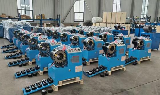 ভালো দাম DX68 বৈদ্যুতিক 220v/380v 2 ইঞ্চি হাইড্রোলিক হোস ক্রিমপার 6-51 মিমি ক্রিমিং নির্ভুলতা ±0.01 মিমি 10 মারা যায় এবং 200 পিসি প্রতি ঘন্টা দক্ষতা অনলাইন