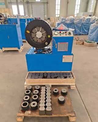 ভালো দাম 6 ইঞ্চি হাইড্রোলিক পায়ের পাতার মোজাবিশেষ Crimping মেশিন সঙ্গে 4-150mm Crimping পরিসীমা বড় খোলার এবং 20 বিনিময়যোগ্য Dies অনলাইন