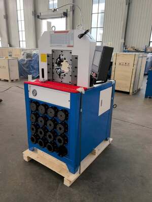 ভালো দাম 3 ইঞ্চি সুপার থিকনেস মডেল 220v/380v হাইড্রোলিক হোস ক্রিমিং মেশিন পিএলসি/বোটন কন্ট্রোল সিস্টেম 2800KN ক্রিমপার ফোর্স এবং 6-76 মিমি ক্রিমিং রেঞ্জ 15 হাইড্রোলিক অ্যাপ্লিকেশনের জন্য মারা যায় অনলাইন